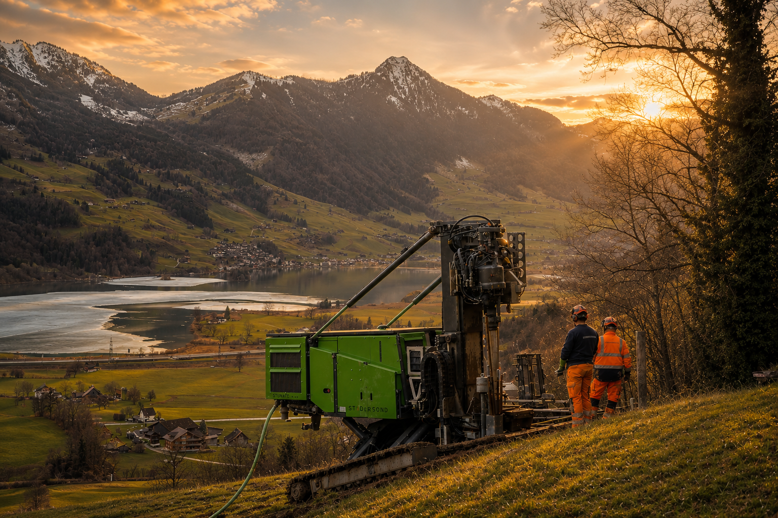 Read more about the article Bohrungen für die Erkundung von Rutschhorizonten