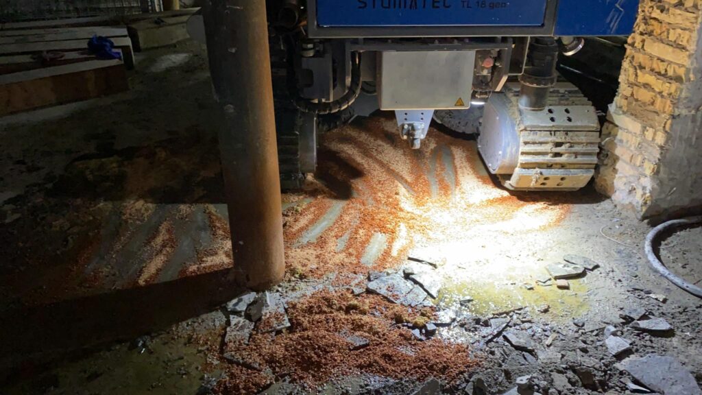 STUBORE® in beengten Verhältnissen