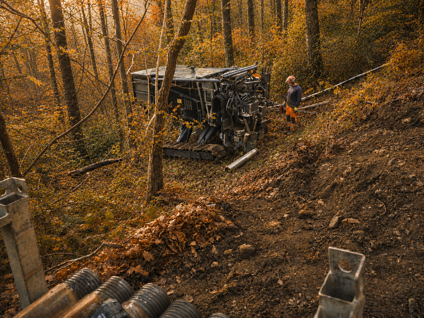 Read more about the article Bohrungen für geotechnische Empfehlungen
